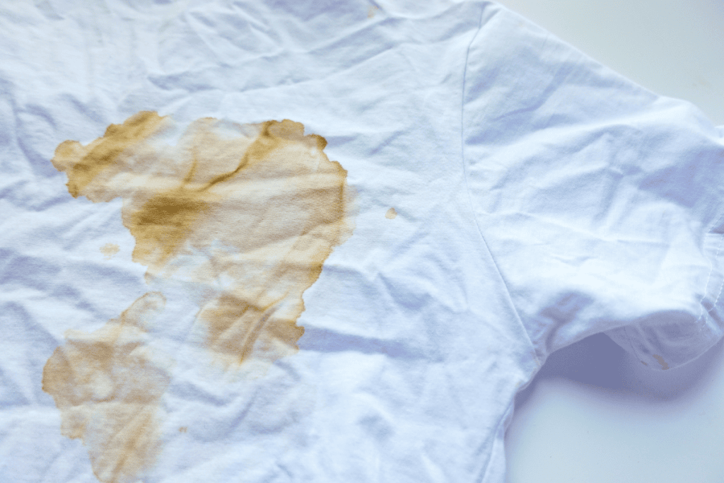 future prevention of stains from baby clothes