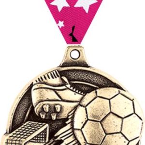 1 3/4" Soccer 3D Diecast Medals