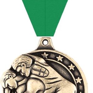 1 3/4" Wrestling 3D Diecast Medals