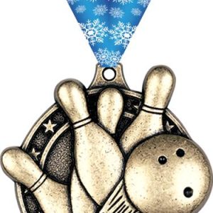 2" Bowling Medals