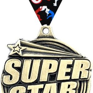 2" Super Star Medals