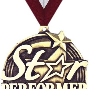 2" Star Performer Medal