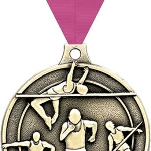 2" Track and Field Medals