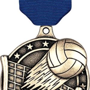 2" Volleyball Medals
