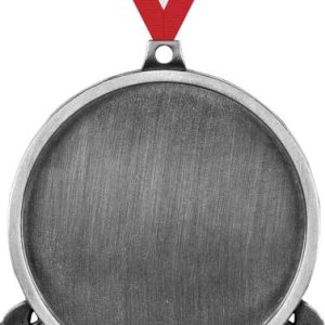 3" 2nd Place Double Action Insert Medal