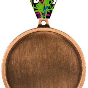 3" 3rd Place Double Action Medal