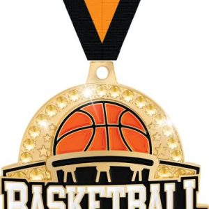 2 1/4" Royal Basketball Medals
