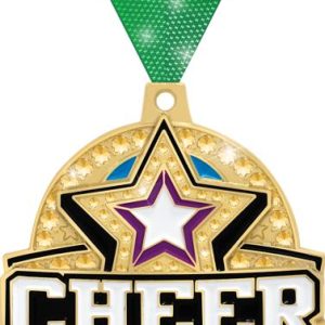 2 1/4" Royal Cheer Medals