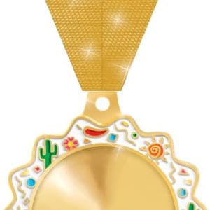 1 3/4" Fiesta Insert Medal