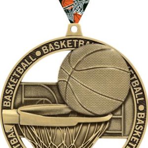 3" Massive Rimz Basketball Medals