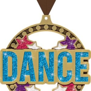 3" Massive Rimz Dance Medal