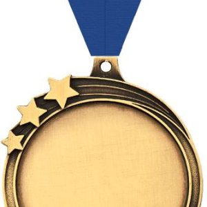 2 1/2" Shooting Star Insert Medals