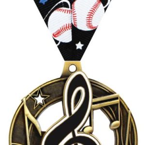 2 1/4" Music Shieldz Medals