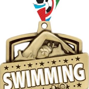 2 1/4" Admiral Swimming Medals