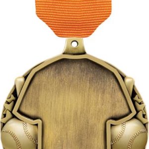 2 1/2" Baseball Jersey Insert Medal