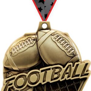 2 1/4" Masters Football Medals