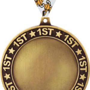 2 3/4" 1st Place Perimeter Insert Medal