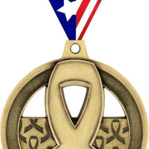 2" Awareness Insert Medal