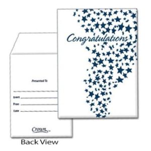 Crown Congratulations Medal Envelope