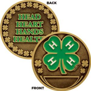 1 3/4" 4H State Insert Coin