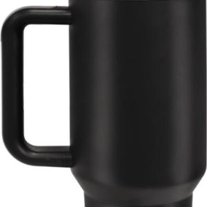 Black Stainless Steel Tumbler With Handle