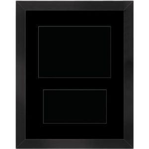 Black Photo Frame With Black Matting
