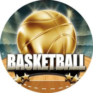 2" Basketball Titan Mylar