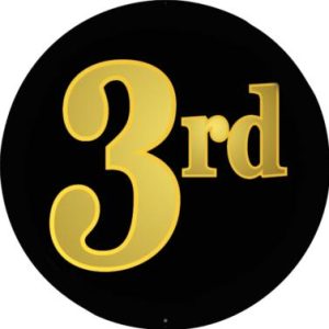 3rd Black & Gold