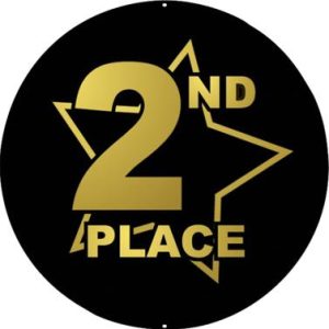 Black & Gold 2nd Place