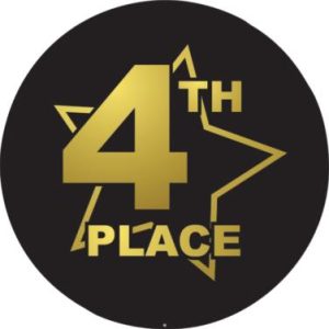 Black & Gold 4th Place