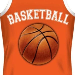 Orange Basketball Jersey