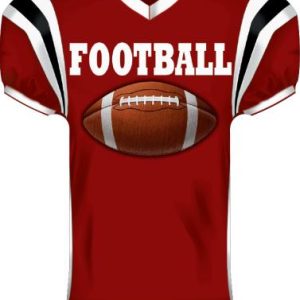Maroon Football Jersey