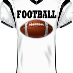 White Football Jersey