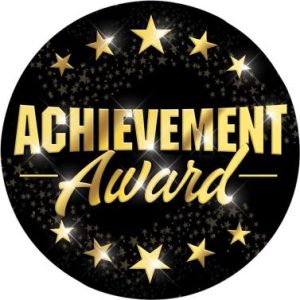 Achievement Award Shadow Mylar