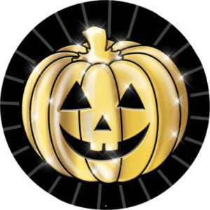 Halloween Pumpkin Shadow Mylar