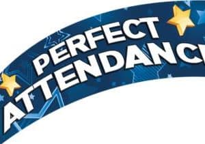 Perfect Attendance Mylar