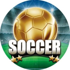 2" Soccer Titan Mylar