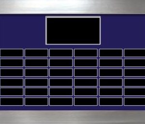 36 Plate Landscape Perpetual Frame