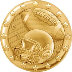 Blaze Football Pin