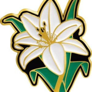 Lily Flower Pin