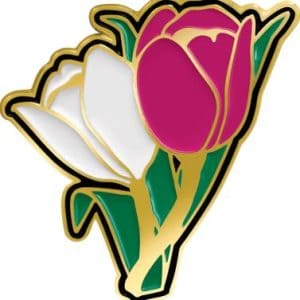 Tulip Flower Pin
