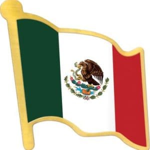 Mexico Flag Pin