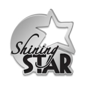 Shining Star Recognition Pin