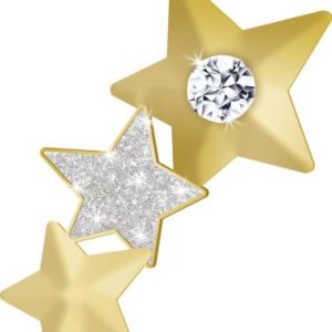 Shooting Tri Star Recognition Pin