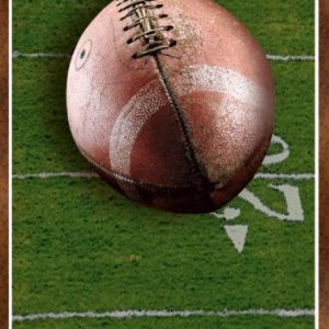Football Field Showstopper Mylar