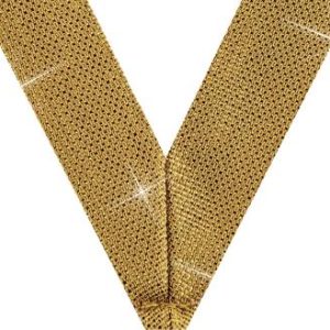 1 1/2" x 30" Gold Metallic