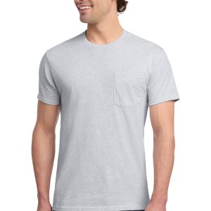 Jerzees® -  Dri-Power® 50/50 Cotton/Poly Pocket T-Shirt.  29MP