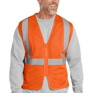 CornerStone ® ANSI 107 Class 2 Economy Mesh Zippered Vest. CSV101