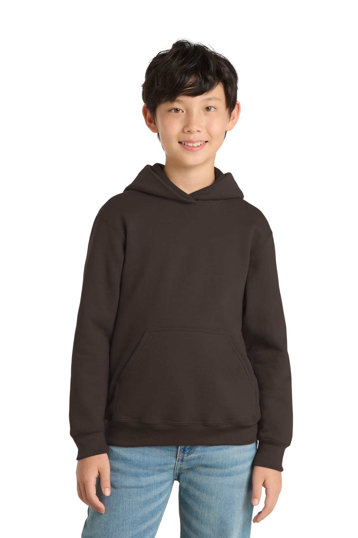 PC90YH darkchocolatebrown model front