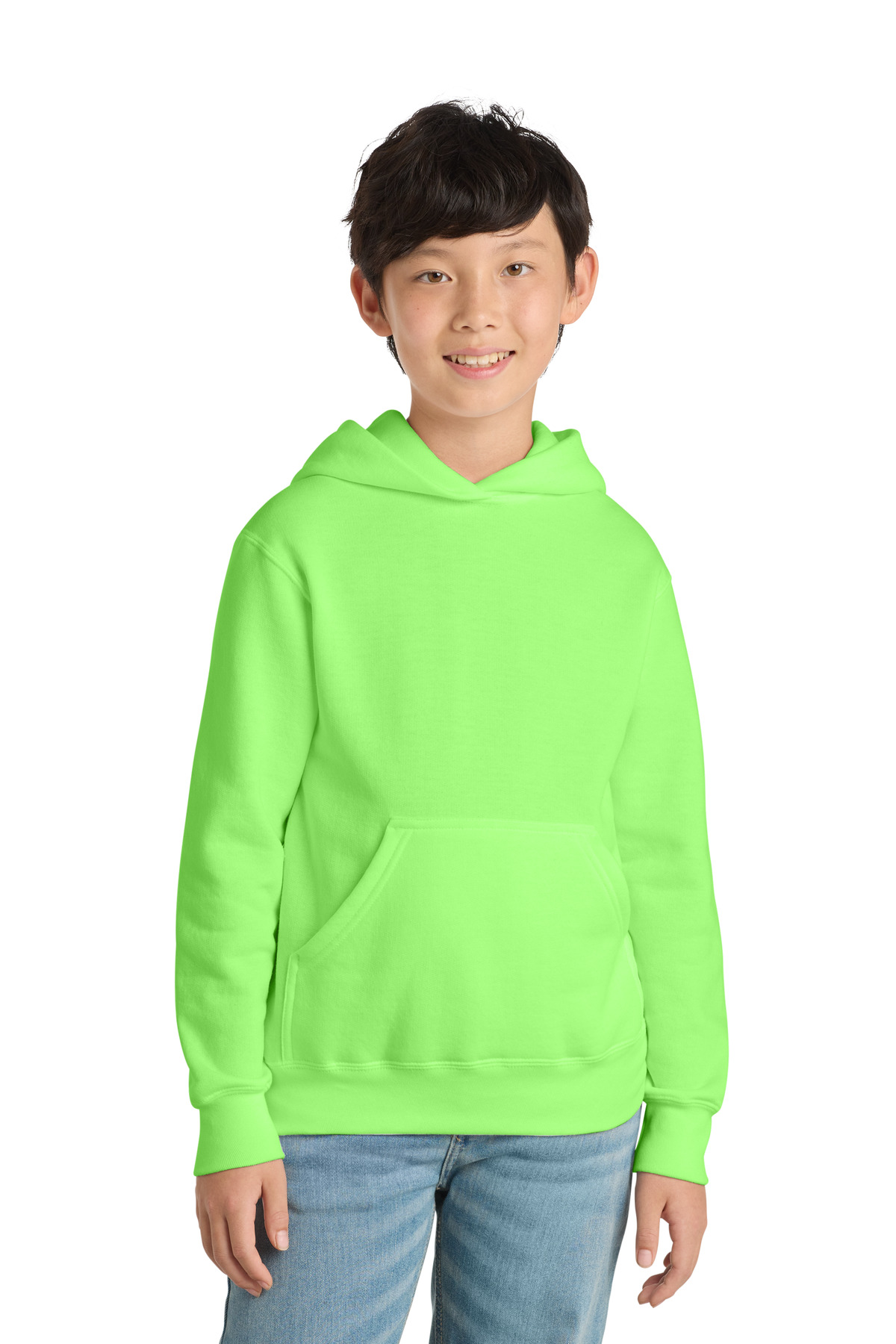 PC90YH neongreen model front